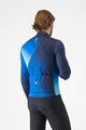 CASTELLI Cyklistický dres s dlhým rukávom zimný - AMPLIFY - modrá