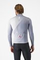 CASTELLI Cyklistický dres s dlhým rukávom zimný - AMPLIFY - šedá