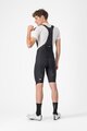 CASTELLI Cyklistické nohavice krátke s trakmi - OMLOOP THERMAL - čierna