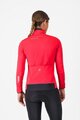 CASTELLI Cyklistická zateplená bunda - ALPHA 150 W - červená