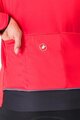 CASTELLI Cyklistická zateplená bunda - ALPHA 150 W - červená