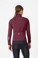 CASTELLI Cyklistická zateplená bunda - ALPHA 150 W - bordová