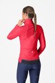 CASTELLI Cyklistická zateplená bunda - ESPRESSO AIR W - červená