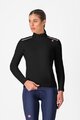 CASTELLI Cyklistická zateplená bunda - ESPRESSO AIR W - čierna