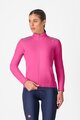 CASTELLI Cyklistická zateplená bunda - ESPRESSO AIR W - ružová