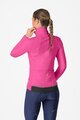 CASTELLI Cyklistická zateplená bunda - ESPRESSO AIR W - ružová