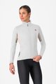 CASTELLI Cyklistická zateplená bunda - ENTRATA 2 W - biela