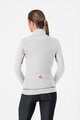 CASTELLI Cyklistická zateplená bunda - ENTRATA 2 W - biela