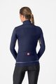 CASTELLI Cyklistická zateplená bunda - ENTRATA 2 W - modrá