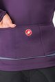 CASTELLI Cyklistická zateplená bunda - ENTRATA 2 W - fialová