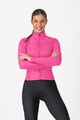 CASTELLI Cyklistický dres s dlhým rukávom zimný - SFIDA 3 - ružová