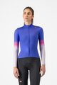 CASTELLI Cyklistický dres s dlhým rukávom zimný - CORSO THERMAL - fialová