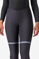CASTELLI Cyklistické nohavice dlhé s trakmi - POLARE 2 W - čierna