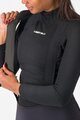 CASTELLI Cyklistické nohavice dlhé s trakmi - POLARE 2 W - čierna