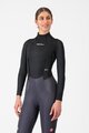 CASTELLI Cyklistické tričko s dlhým rukávom - FLANDERS 2 WARM W - čierna