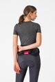 CASTELLI Cyklistické tričko s krátkym rukávom - MEDIO BASE LAYER W - šedá