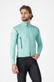 CASTELLI Cyklistická zateplená bunda - PERFETTO ROS 3 - svetlo modrá