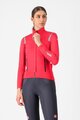 CASTELLI Cyklistická zateplená bunda - PERFETTO ROS 3 W - červená