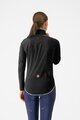CASTELLI vodeodolná bunda - ULTRA W RAIN CAPE - čierna