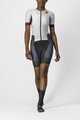 CASTELLI Cyklistická kombinéza - FREE SANREMO 2 W - biela/čierna