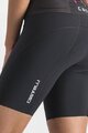 CASTELLI krátke nohavice - RIDE - RUN W - čierna