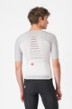 CASTELLI Cyklistický dres s krátkym rukávom - FREE SPEED 3 RACE TOP - biela