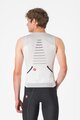 CASTELLI Cyklistický dres bez rukávov - FREE SPEED 3 TOP - biela