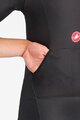 CASTELLI Cyklistická kombinéza - CORE TRI W SUIT SHORT SLEEVE - čierna