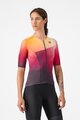 CASTELLI Cyklistický dres s krátkym rukávom - FREE SPEED 3 W RACE TOP - viacfarebná