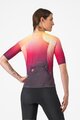 CASTELLI Cyklistický dres s krátkym rukávom - FREE SPEED 3 W RACE TOP - viacfarebná
