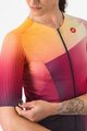 CASTELLI Cyklistický dres s krátkym rukávom - FREE SPEED 3 W RACE TOP - viacfarebná