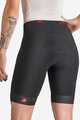 CASTELLI Cyklistické nohavice krátke bez trakov - TRI W SHORT - čierna