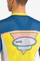 CASTELLI Cyklistický dres s krátkym rukávom - #GIRO107 OROPA - žltá/modrá