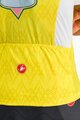 CASTELLI Cyklistický dres s krátkym rukávom - #GIRO107 OROPA - žltá/modrá