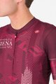 CASTELLI Cyklistický dres s krátkym rukávom - GIRO SIENA - bordová