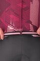CASTELLI Cyklistický dres s krátkym rukávom - GIRO SIENA - bordová
