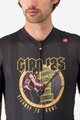 CASTELLI Cyklistický dres s krátkym rukávom - GIRO HIGHWAY TO ROME - čierna