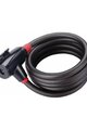 BBB zámok na bicykel - POWERLOCK - čierna