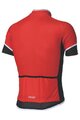BBB Cyklistický dres s krátkym rukávom - COMFORTFIT - červená/čierna