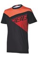 BBB Cyklistický dres s krátkym rukávom - GRAVITY - oranžová/červená/čierna