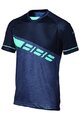BBB Cyklistický dres s krátkym rukávom - GRAVITY - modrá