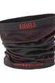 BBB Cyklistický nákrčník - NECKWARMER - červená/čierna