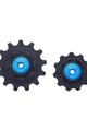 BBB kladky pre prehadzovačku - ROLLERBOYS 11T, 13T - modrá/čierna