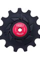 BBB kladky pre prehadzovačku - ROLLERBOYS CERAMIC 11T, 13T - červená/čierna