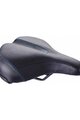 BBB sedlo - COMFORTPLUS UPRIGHT LEATHER 225MM - čierna