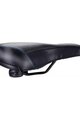 BBB sedlo - COMFORTPLUS UPRIGHT LEATHER 225MM - čierna