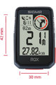 SIGMA SPORT tachometer - ROX 2.0 - čierna