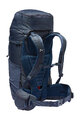 VAUDE batoh - ASYMMETRIC 52+8 - čierna