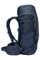 VAUDE batoh - ASYMMETRIC 52+8 - čierna