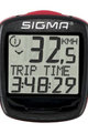 SIGMA SPORT tachometer - 1200 BASELINE 015 - červená/čierna